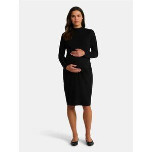 Women's Maternity Ribbed Dress Set 2-Piece Size Medium (8-10) NWT - Time and Tru